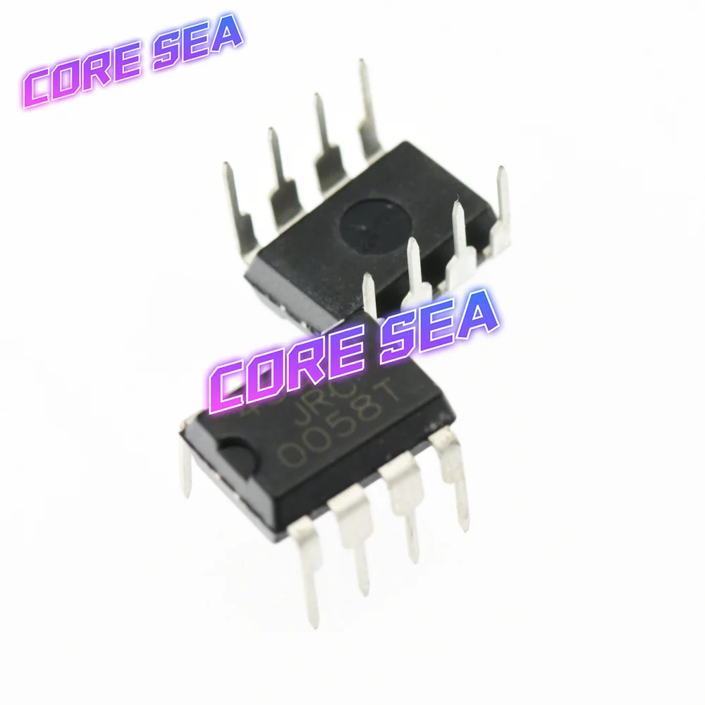 4558D direct insertion package NJM4558D JRC4558 dual channel operational amplifier 4558