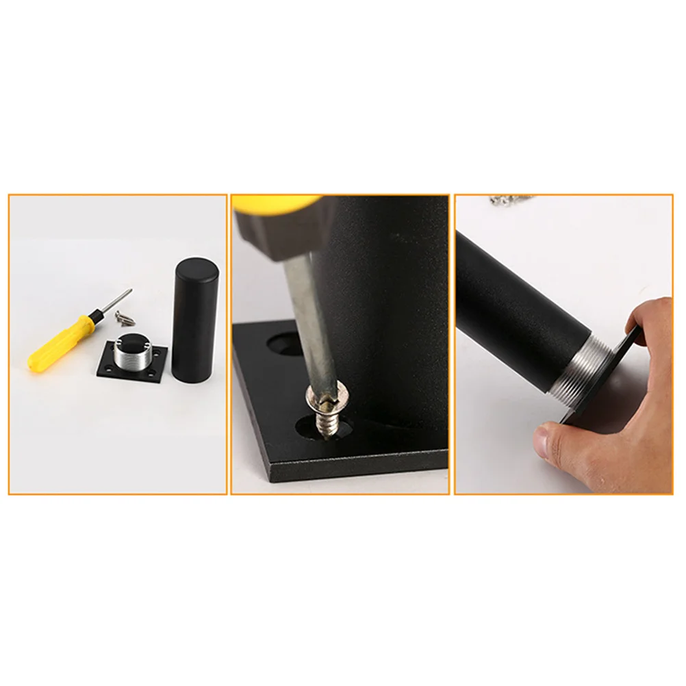 

4Pcs Support Legs Aluminum Alloy Furniture Legs 12cm for Sofas Cabinets Tables Durable Replacement Sofa Leg