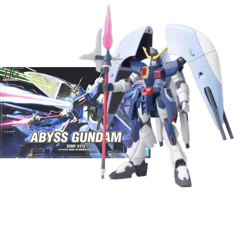 

Bandai HG ZGMF-X31S Abyss Gundam SCALE MODEL HG GUNDAM SEED-26 Assembly Model kit Action Figure Toys For Kids Collectible Gift