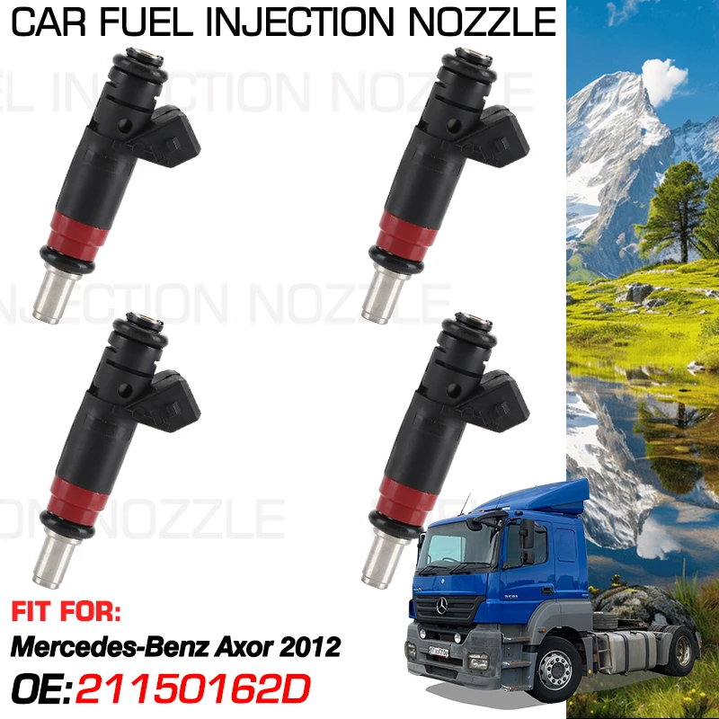 

21150162D For Mercedes Benz Axor Accelo Bus Atego Atron Mitsubishi Fuso FJ FO Series 2012 1x Car Fuel Injectors Nozzle Injection