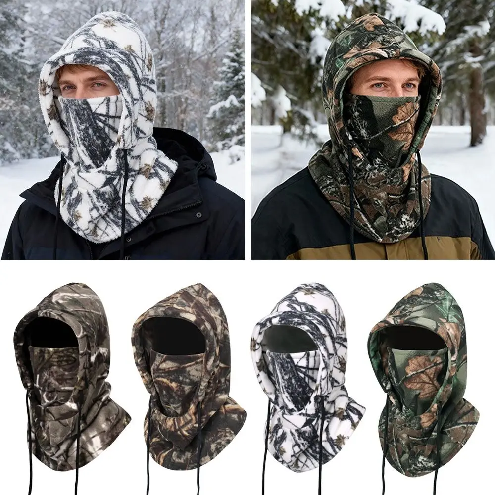 Fashion Polar Fleece Winter Hat Winter Warmer Full Face Beanies Windproof Balaclava Cycling