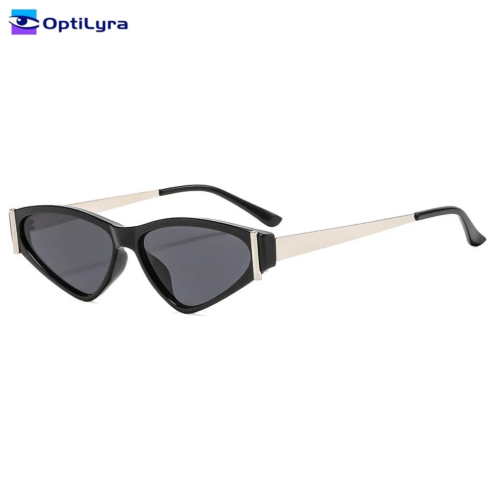 

OptiLyra Brand Fashionable Cat Eye Women Sunglasses Trendy And Versatile Small Frame Sunglasses UV Resistant Glasses