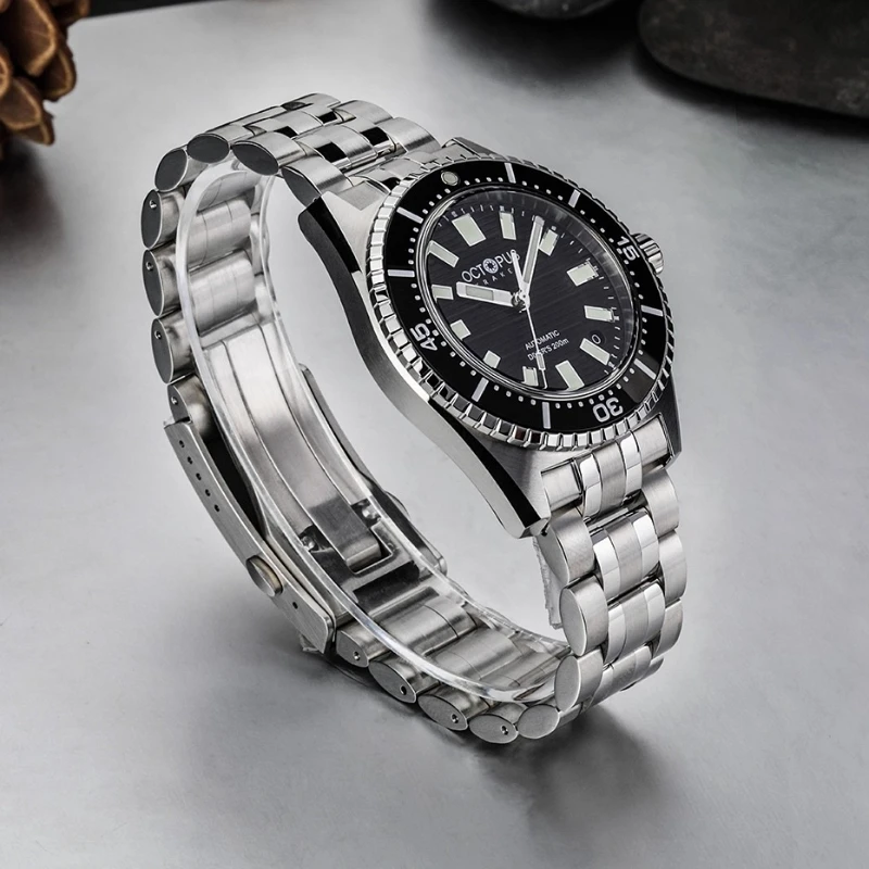 

Часы для дайвинга Octopus 39 мм Ocean Master, мужские автоматические механические светящиеся водонепроницаемые часы из нержавеющей стали