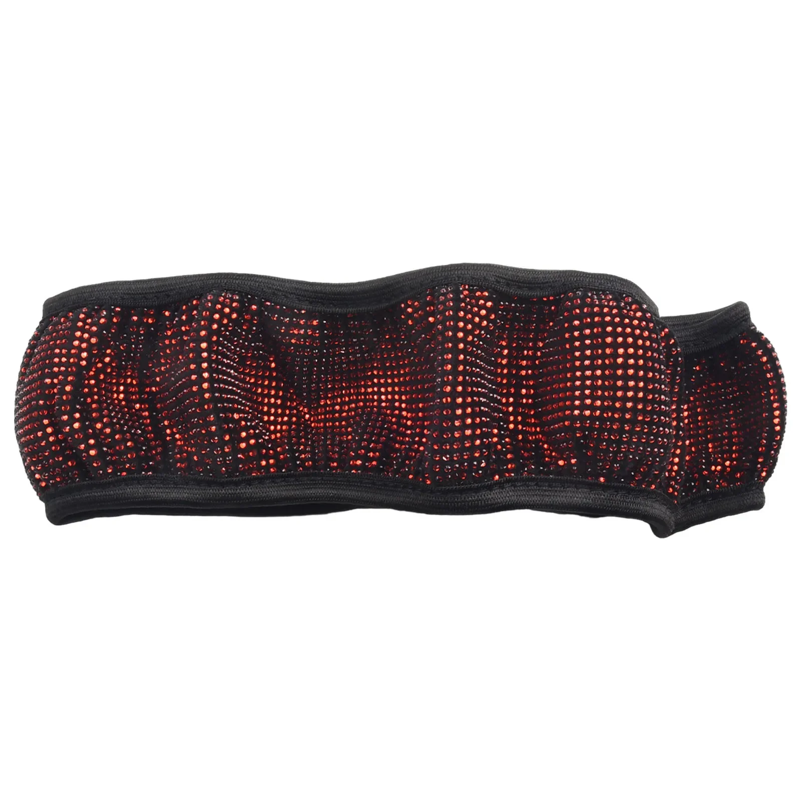 Protective Car Steering Wheel Cover Red Replacement Replaces Car Cover Diamond Parts Shining 37-38cm Accessory Auto