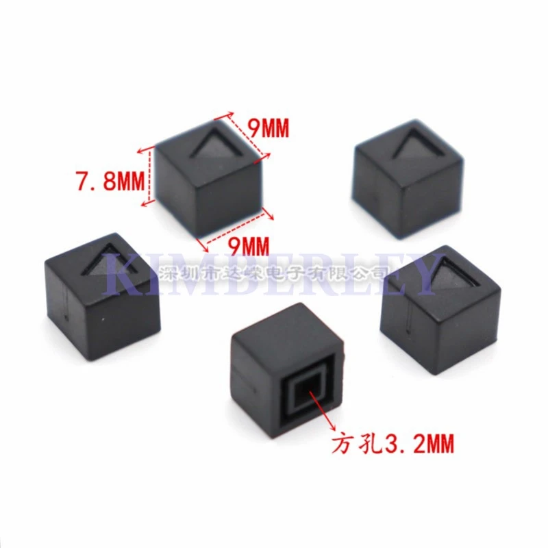 10 Piece Square Plastic Switch Cap Tap The Switch Cap Key Cap Press And Twist The Plastic Key Tap The Square Hole In The Key Cap