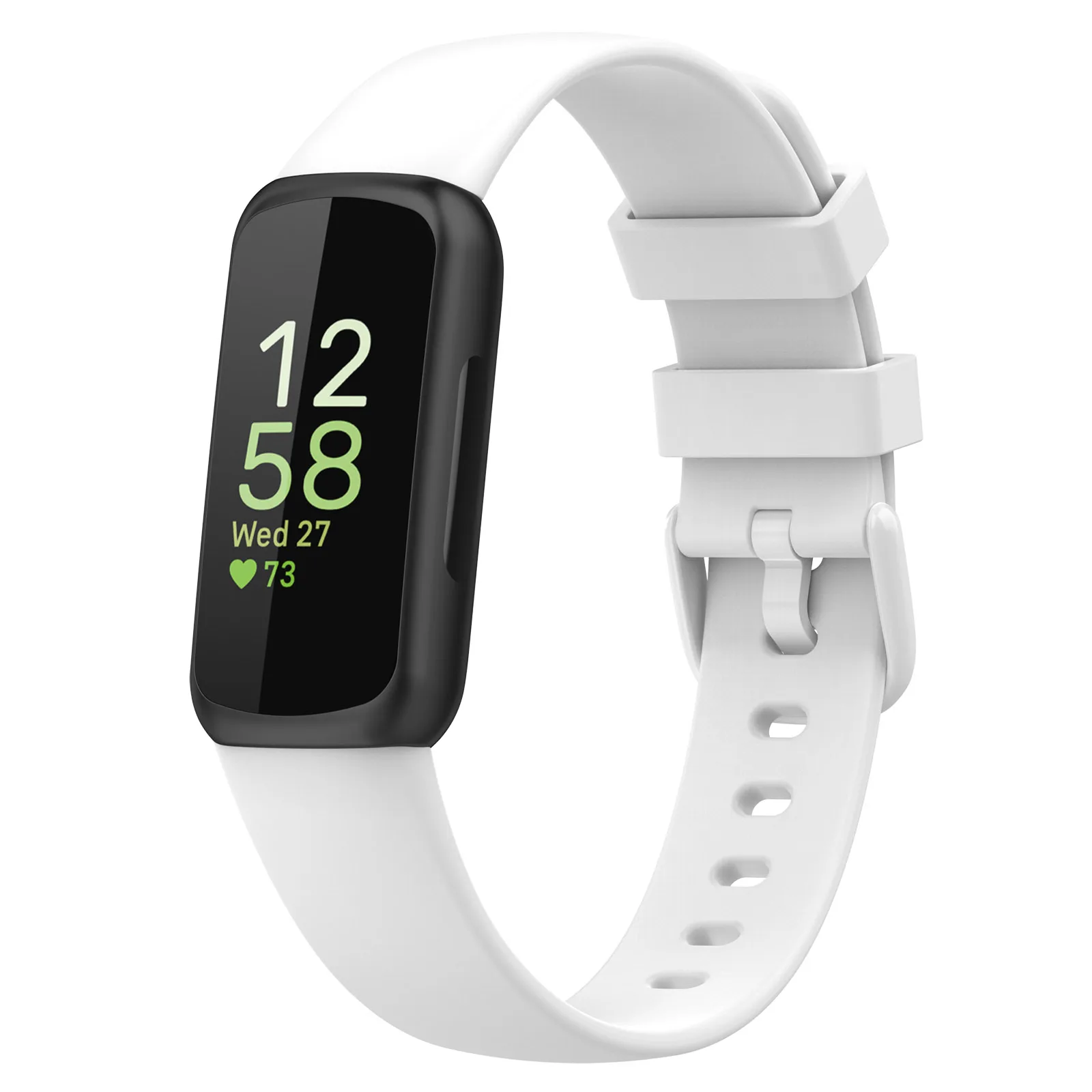 Waekethy Lot De 3 Bracelets Silicone Pour Fitbit Inspire 3 - Bracelet De Remplacement Respirant & Confort - Tailles S/M & L - Divers Couleurs