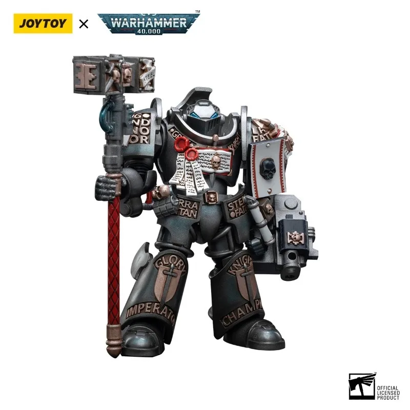 

In Stock JOYTOY 1/18 Action Figures 40K Grey Knights Grand Master Voldus Caddon Vibova Anime Game Model Toys Gifts