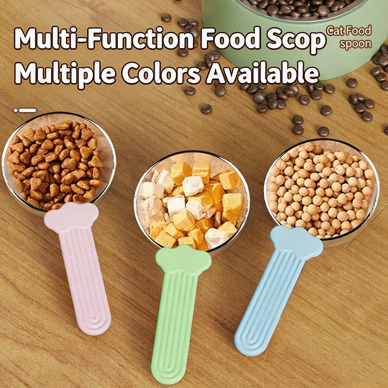 Measured Pet Food Spoon 2 In 1 - огляд і ціна Food Storage With Scoop