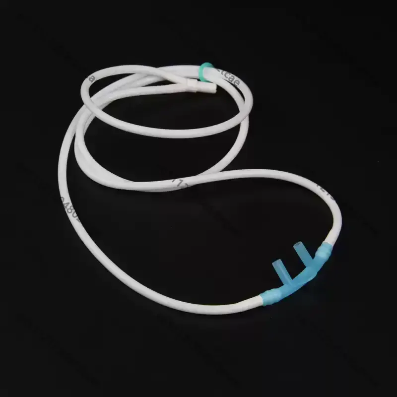 Thick Odorless Silicone Hose Four‑way Large Nasal Tip Connector Household Air Delivery Pipeline Spare Accessory