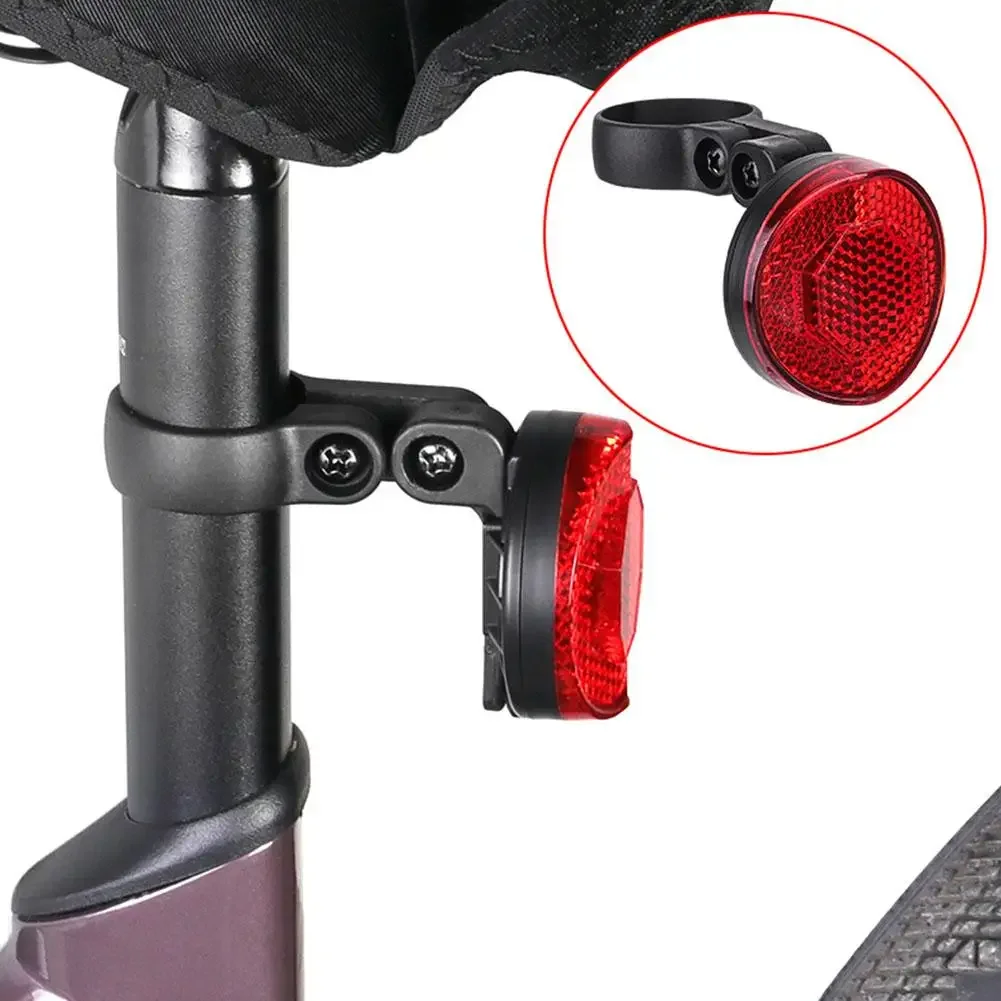 For Air Tag Bike Reflective Tail Light Bicycle Rack For AirTag Tail Safety Warning Lamp Bike Rear Reflector Hidden Mount