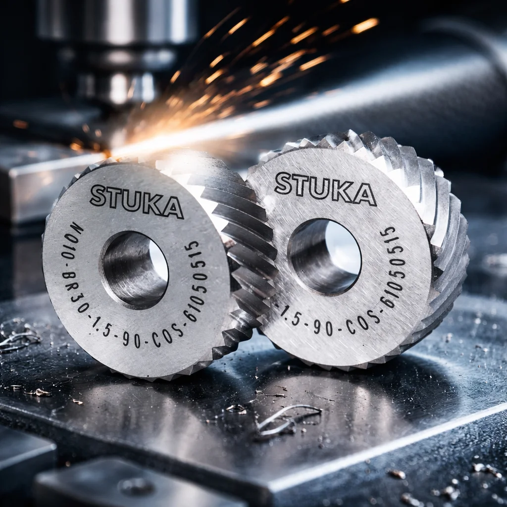 Herramientas de moleteado de doble rueda Suka 15*6*4 PM para alimentación de torno CNC 30 ° Diamante 45 ° Patrón cuadrado