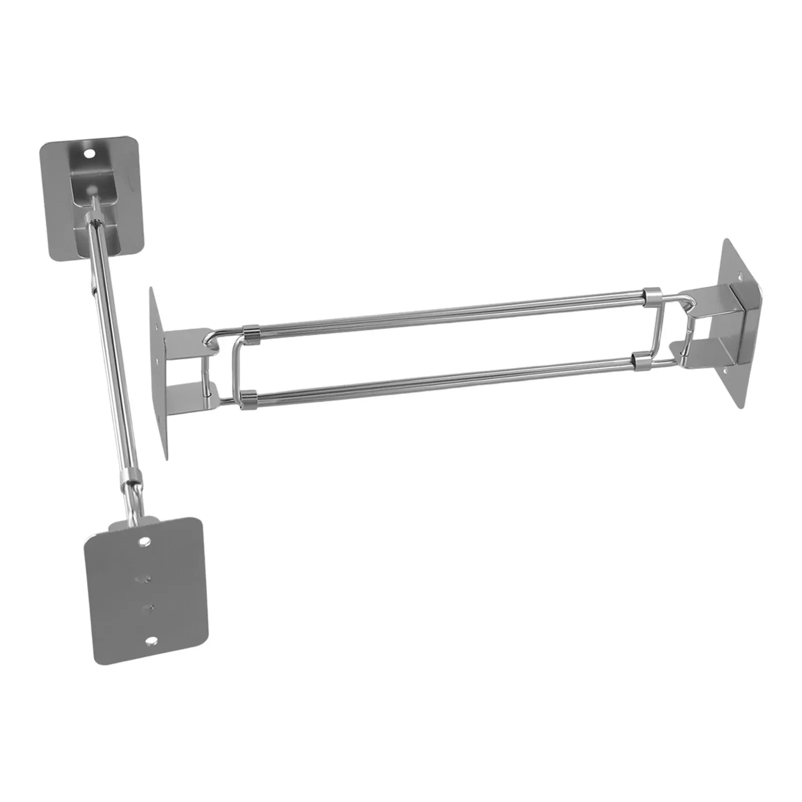 Long-Lasting Storage Solution Adjustable Fridge Bars Organize Refrigerator Bars Easy Installation Corrosion-Resistant