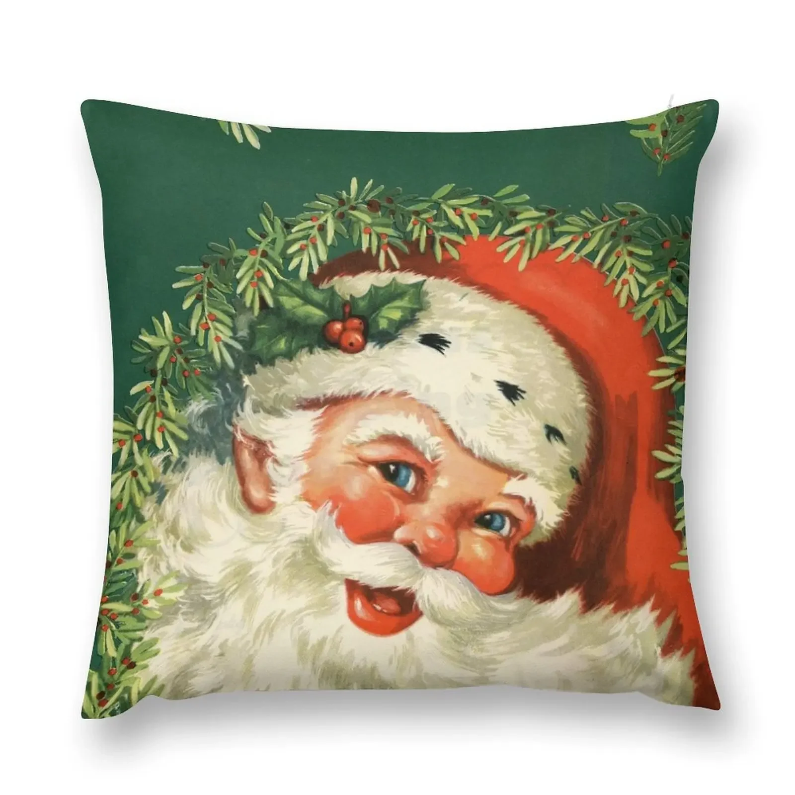 

vintage santa claus Throw Pillow Sofa Cushion luxury sofa pillows pillow