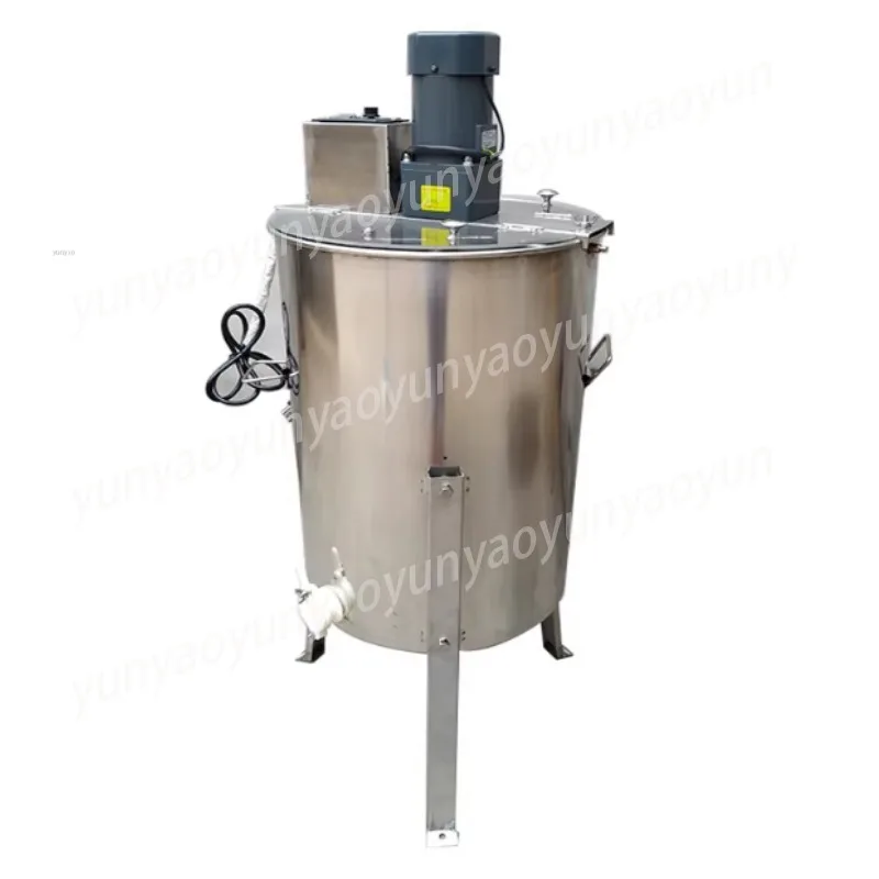 2-Frame Electric [26 Inner Frame] Electric Honey Shaker Stainless Steel Automatic Spleen Shaker Mouth Beekeeping Equipment
