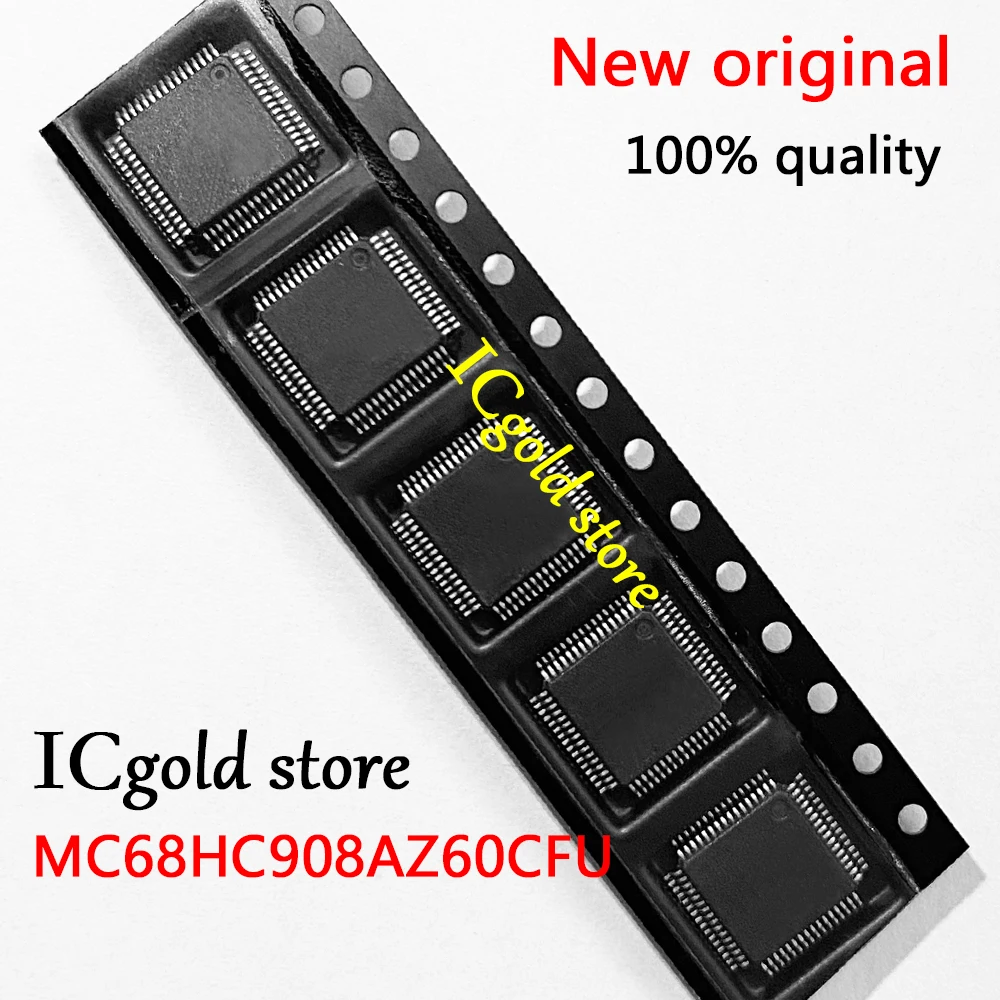 

1pcs MC68HC908AZ60CFU 2J74Y MC68HC908AZ60 QFP-64 Chipset