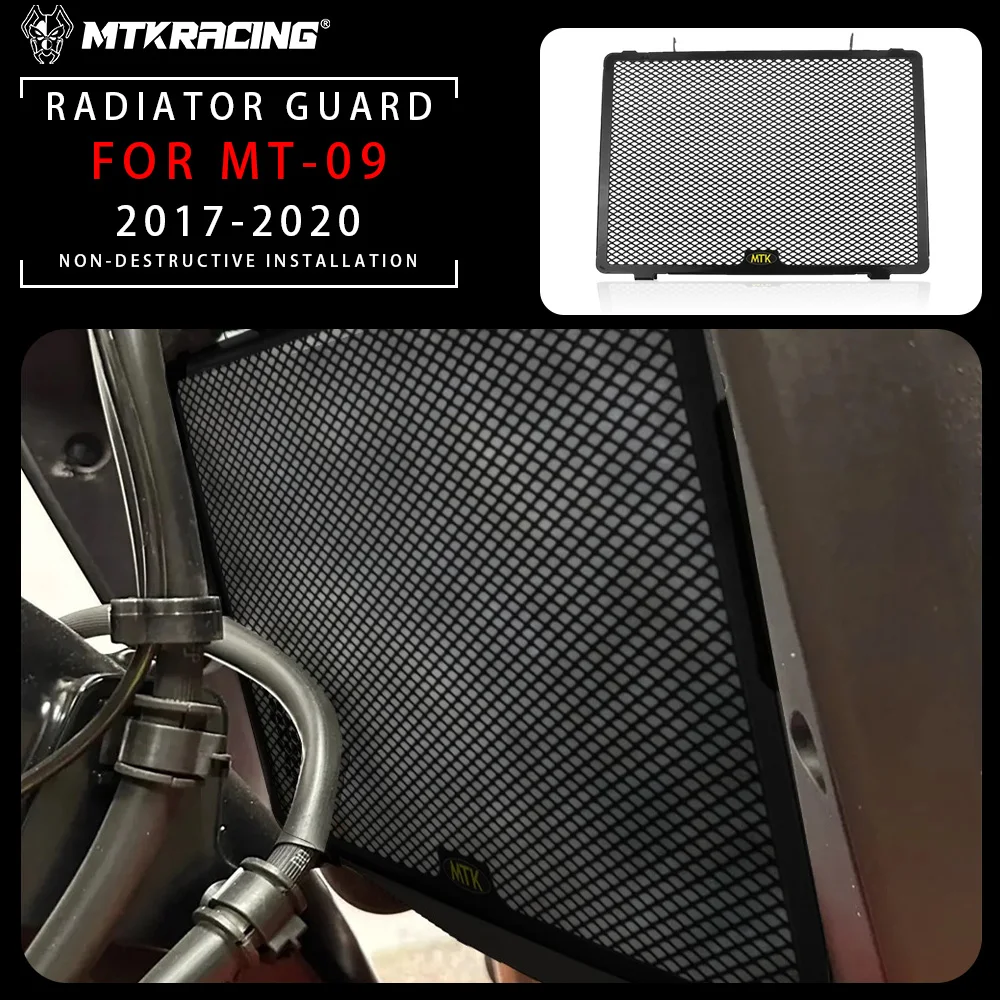 

For YAMAHA MT-09 2017-2020 Motorcycle Radiator Grille Guard Cover Protector Grill Radiator Guard Accessories