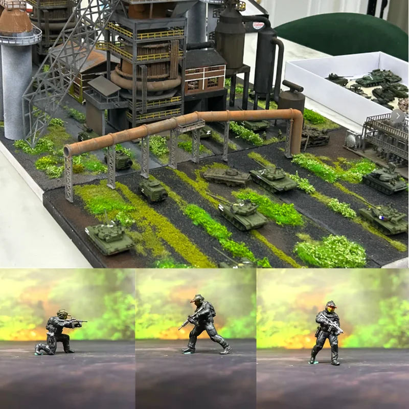 

Масштаб 1:64, русская штурмовая команда, Советский Союз, 5 шт., солдаты, миниатюрные фигурки, сделай сам, сцены, коллекция аксессуаров, демонстрационные фанаты