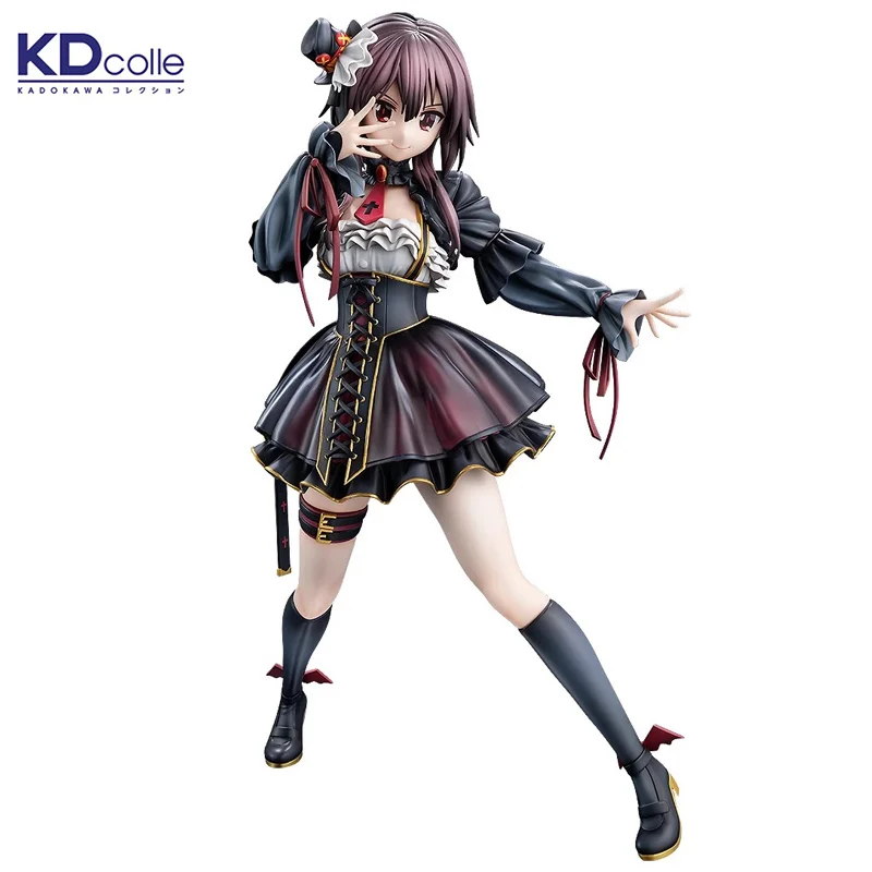 Kdcolle Konosuba:anexplosion On This Wonderful World! Megumin Gothic Lolita Dress Ver. 1/7 Figure Anime Action Model Toys Gift