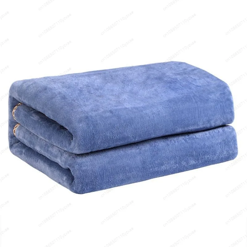 220V Electric Blanket Intelligent Switch Thicken Security Heating Pad Thermostat Blankets Body Warm Electric Flannel Mattress65W