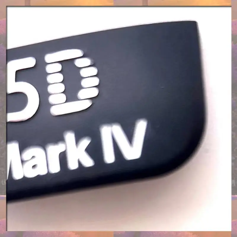 Vendita superiore 1 pz per Canon copertura fusoliera targhetta per 5D4 targhetta targhetta parti di riparazione della fotocamera ABS nero