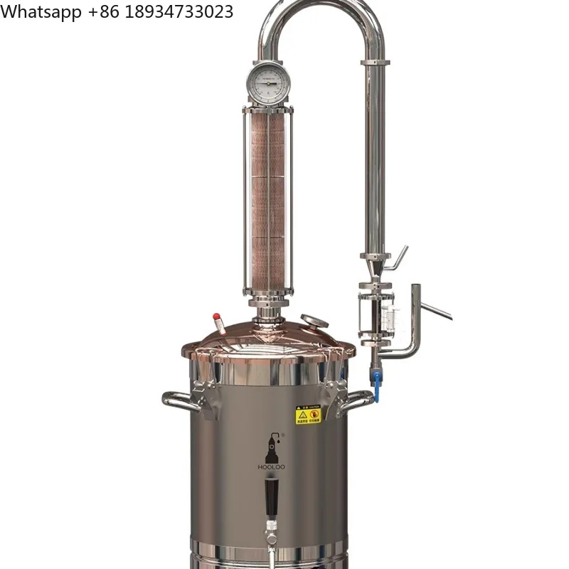 Essential Oil Set Micro Herbs Steam Extraction Concentration Machine Distiller Made in China