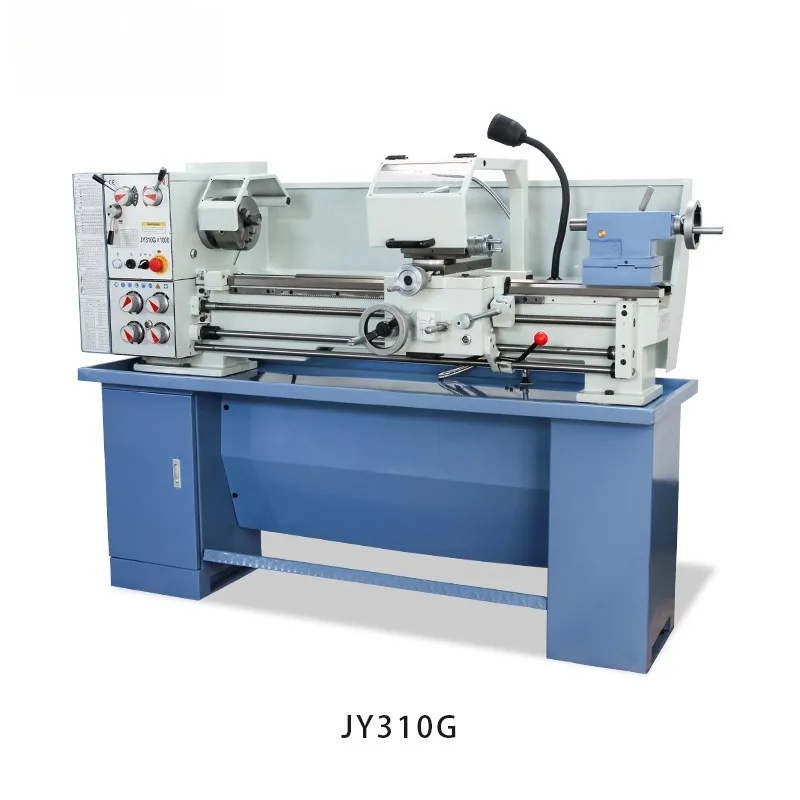 JY310GX1000 Industrial desktop lathe, three-rail heavy-duty high-precision lathe for household workshops and teaching