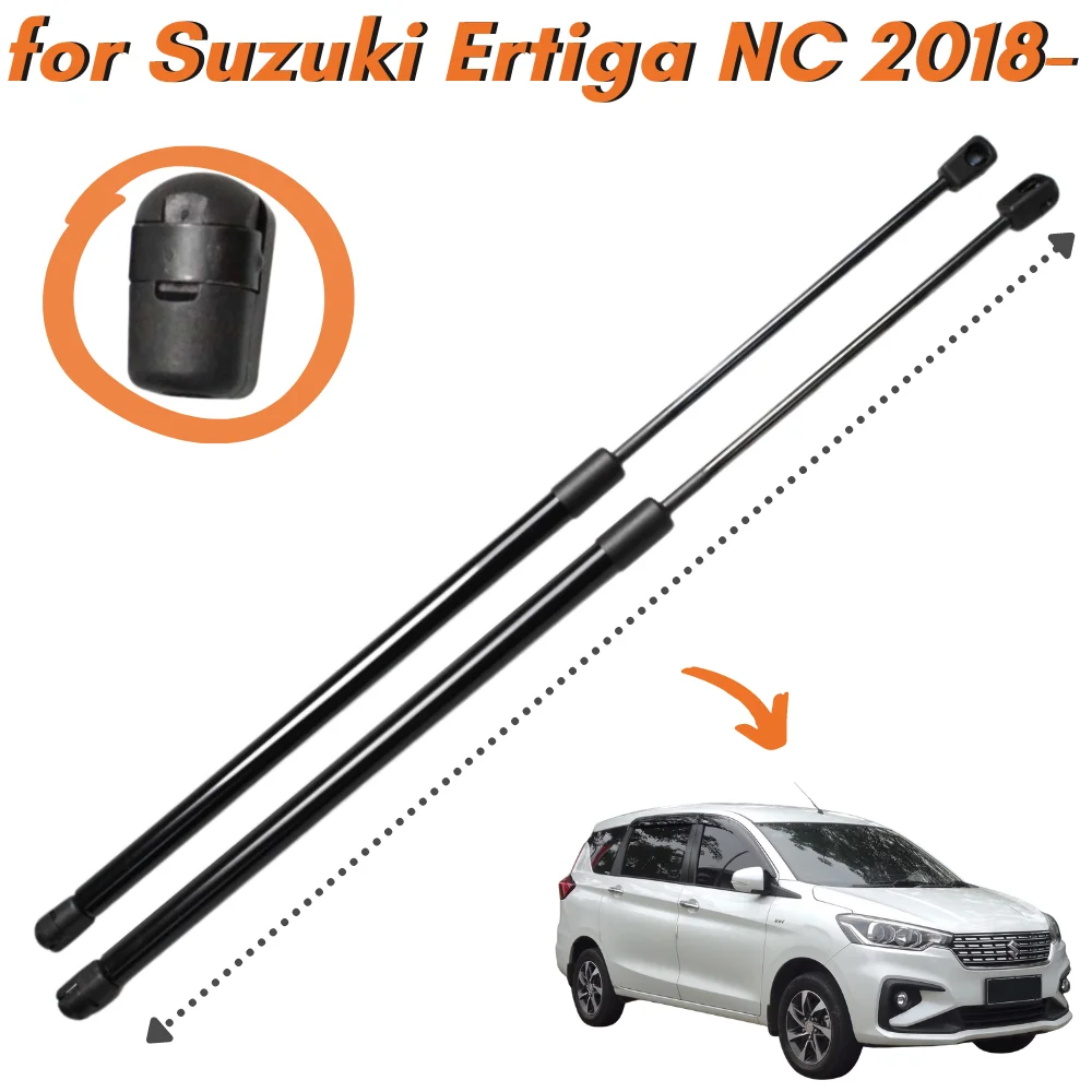 

Qty(2) Trunk Struts for Suzuki Ertiga NC for Suzuki Toyota Rumion Wagon 2018- Rear Tailgate Boot Gas Springs Shock Lift Supports