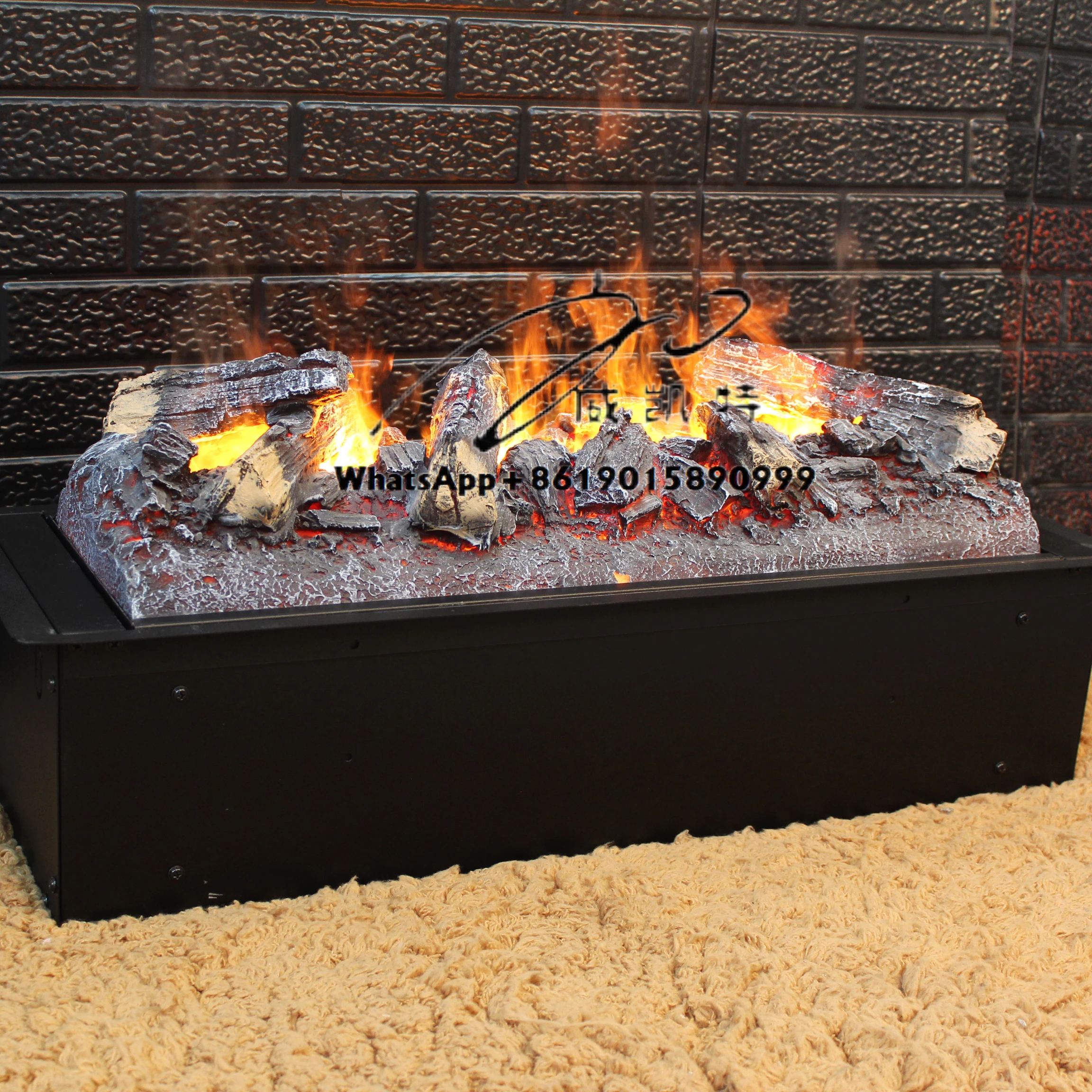 

2024 Hot Sale New Model SF1000 Fireplace Indoor 3D Water Real Smoke Flame Vapour Steam Fireplace Decorative Electric Fireplace