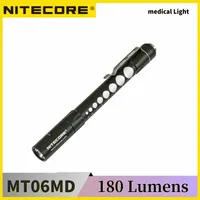 Original NITECORE MT06MD Professional Medical Flashlight 180 Lumens Waterproof Portable Powered By 2 AAA batteries