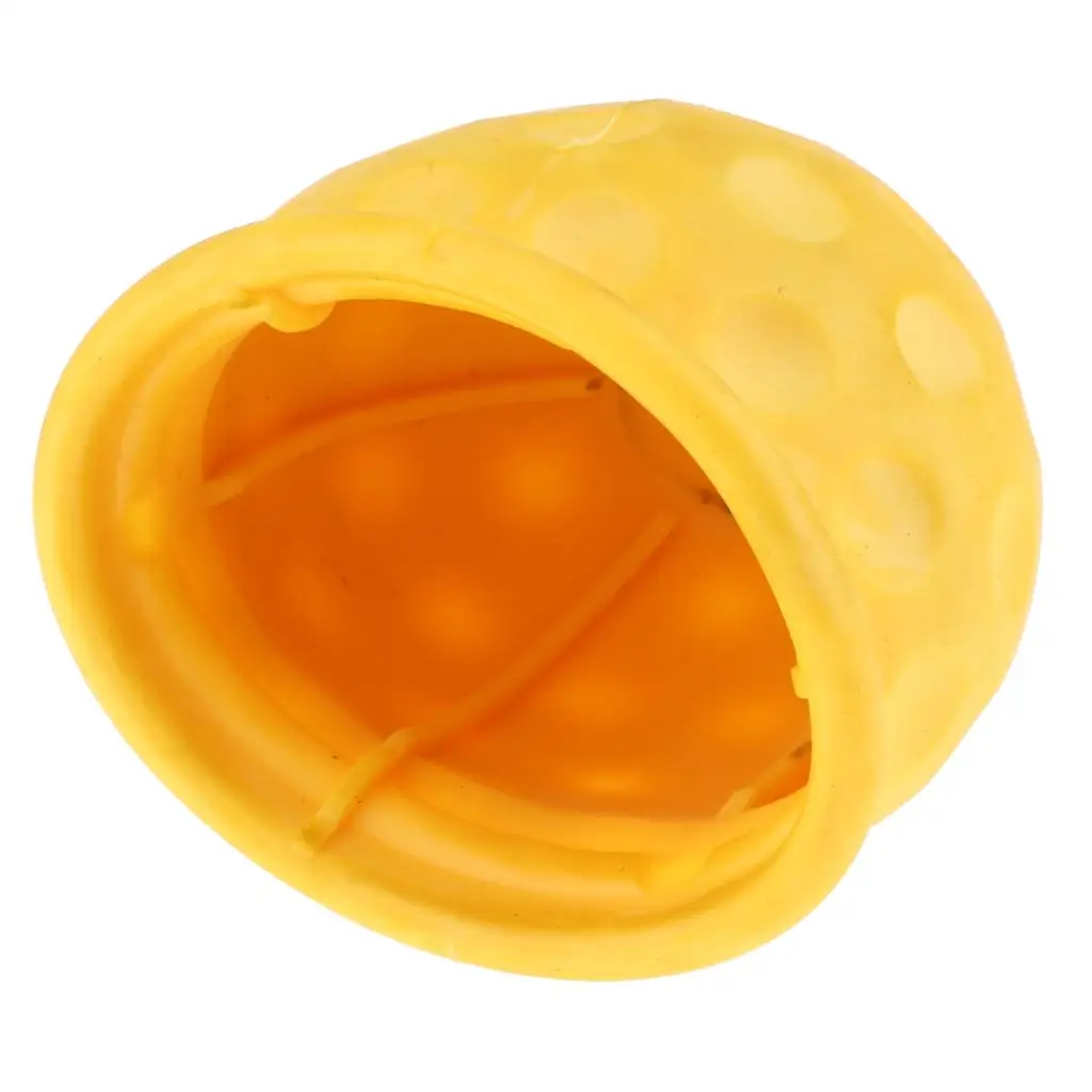 Universal Rubber Tow Ball Caps Covers for Car Van Trailer Yellow New