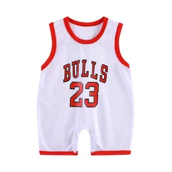 Sommer Baby Boy kriechende Kleidung dünne Baby Overall Mesh ärmellose Weste Sport Stram pler Neugeborenen Furz Kleidung