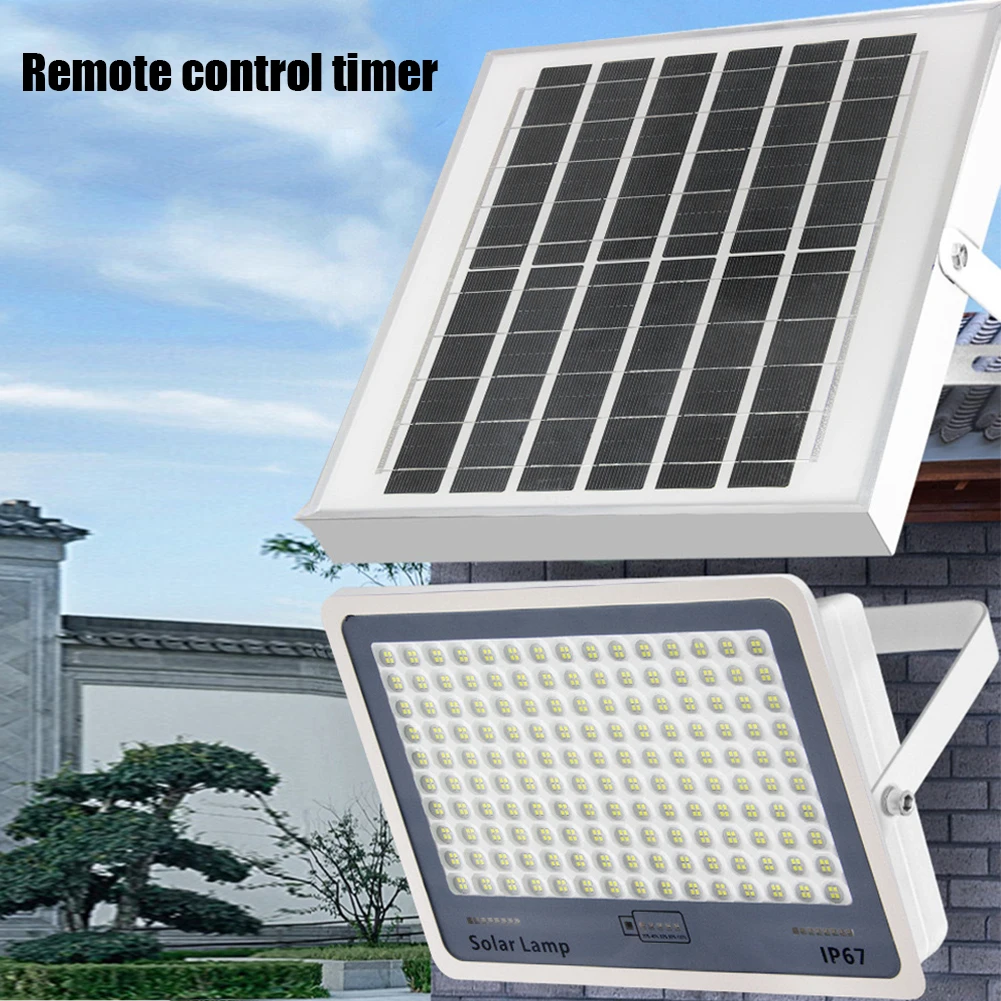 800W LED Solar Floodlight High Bright Outdoor Spotlights Solar Security Lights for Outdoor Garden Split Solar Flood Wall Lights