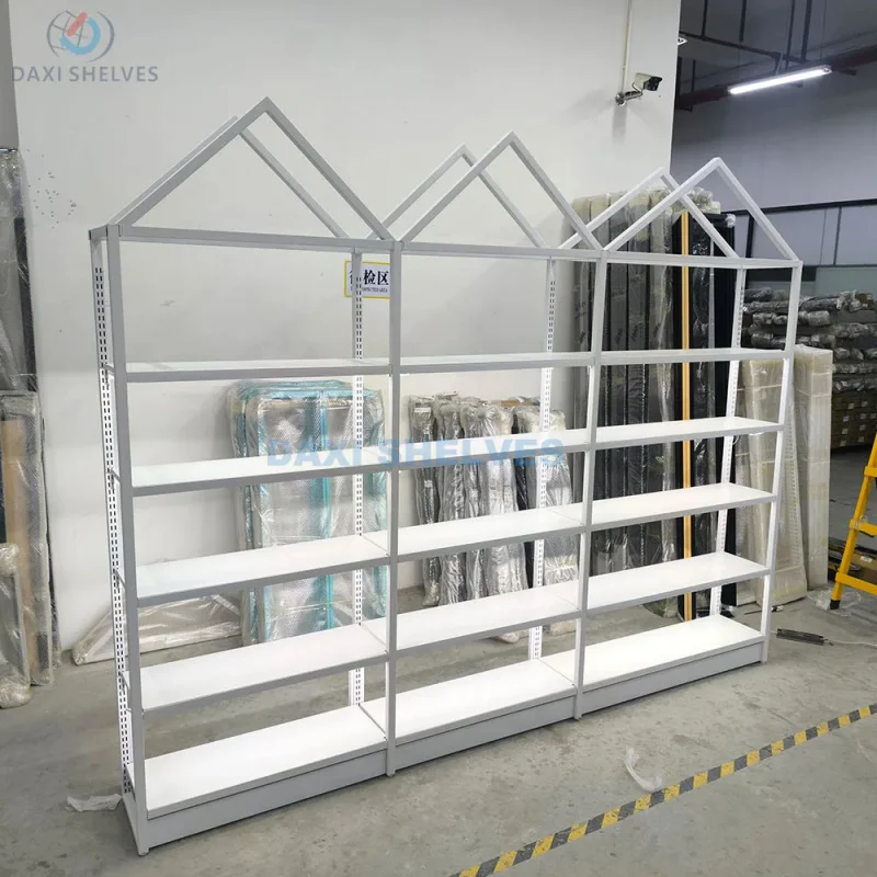 

Customize.Shelves Clothing Stores Retail Display Bag Shoe Shelf with Led