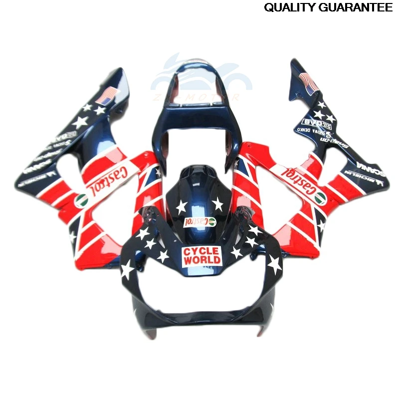 Injection Bodyworks Fairing kits for Honda CBR900RR CBR929RR 2000 2001 red black white set CBR 929 RR 00 01 RM36