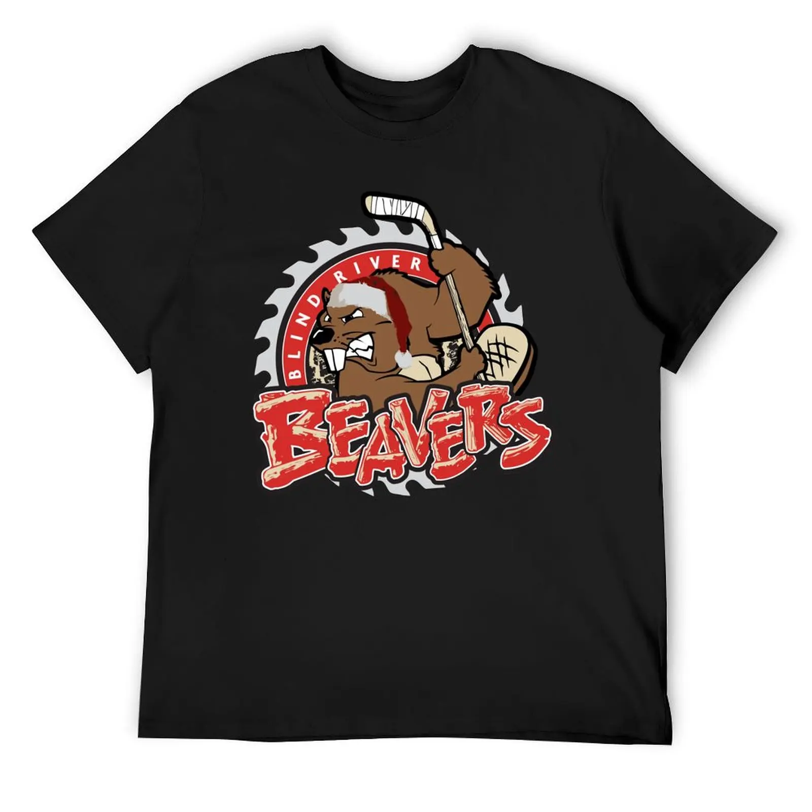 Blind River Beavers T-Shirt man t shirt cute clothes outfits for men