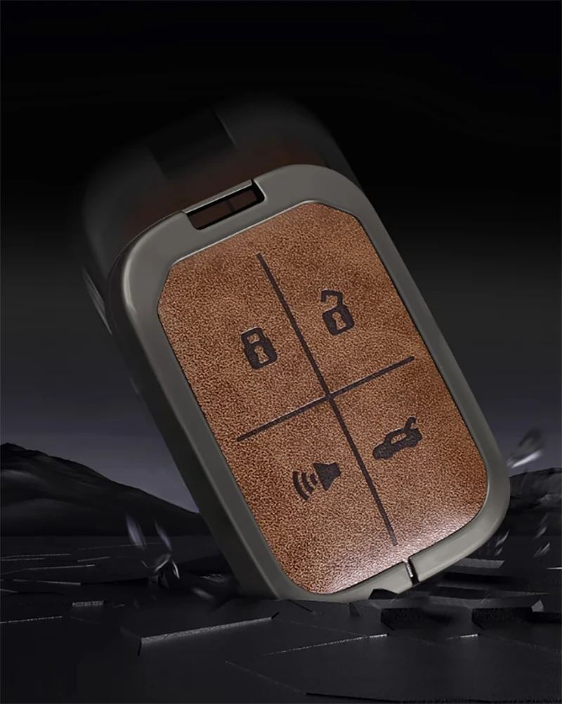 Car Key Case Protective Cover for Chery ICAR V23 V23S 2025 Modified Auto All Inclusive Alloy Solid Key Case Car Accessories
