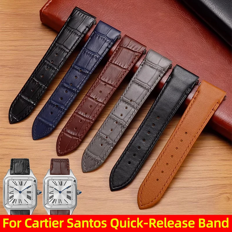 bracelet-de-montre-en-cuir-veritable-a-degagement-rapide-pour-cartier-santos-wssa0009-wssa0010-wssa0029-19mm-21mm-noir-marron-bleu