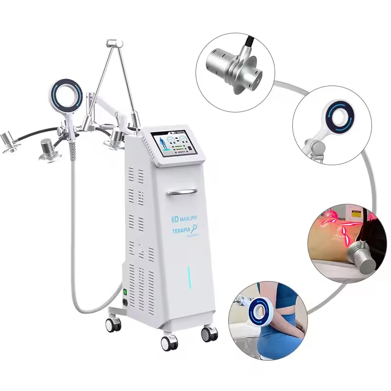 6D Rot Licht Lipolaser Form Abnehmen Physio Magneto Ring Maschine Schmerzen Relief Sport Verletzungen Therapie Cellulite Entfernung Massage