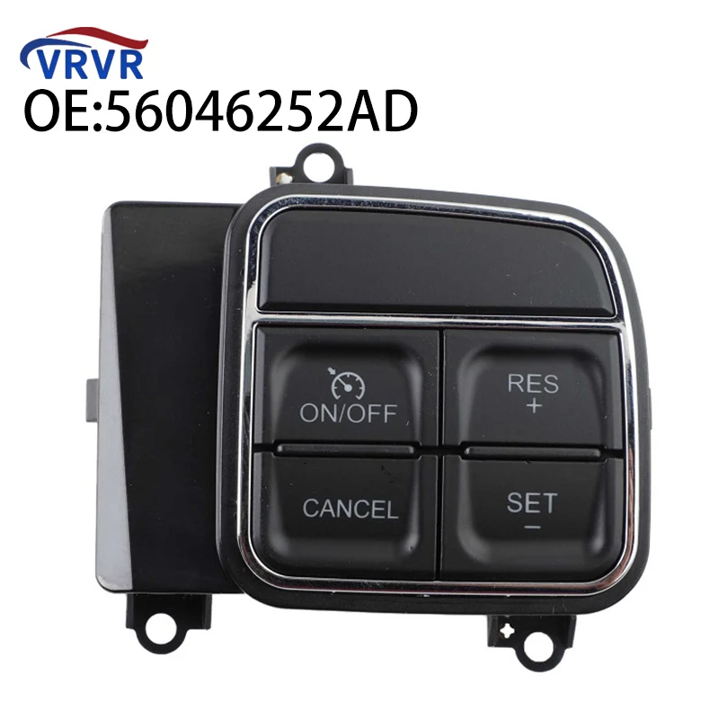 

VRVR 56046252AD 56046252 Steering Wheel Control Button Switch Cruise Control Switch For Chrysler Dodge Jeep