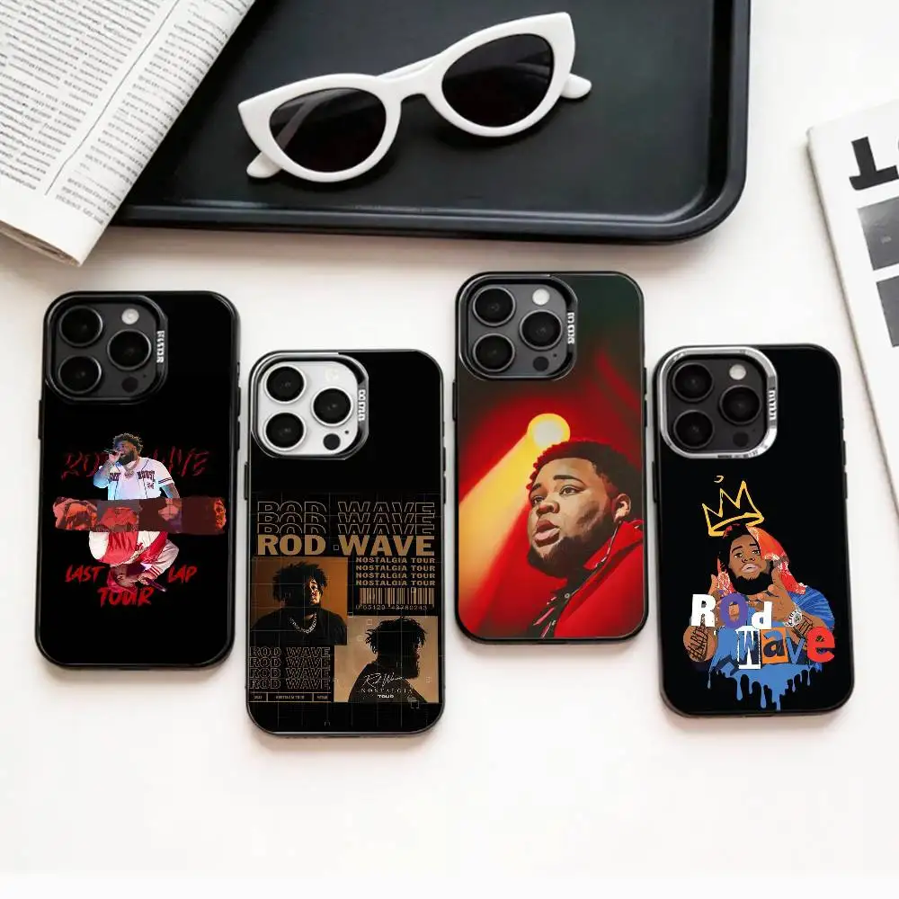

25 R-Rod W-Wave Rapper Phone Case For iPhone17,16,15,14,13,12,11 Plus,Pro Max Colored Silver Plated Inside Cover