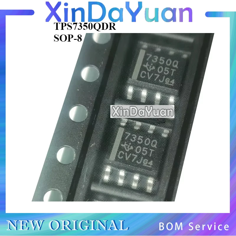 5 pcs TPS7350QDR 7350Q  SOP-8  Small Loss Low Pressure Difference Linear Chip