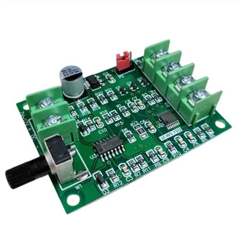 7V 12V Brushless DC Motor Driver Controller Board with Reverse Voltage Over Current Protection for Hard Drive Motor 3/4 Wire