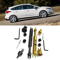 Alloy Bonnet Engine Release Hood Lock Latch Tie Rod Repair Kit Lever Key Cylinder Connecting For Ford Focus 2 mk2 c-max tuning