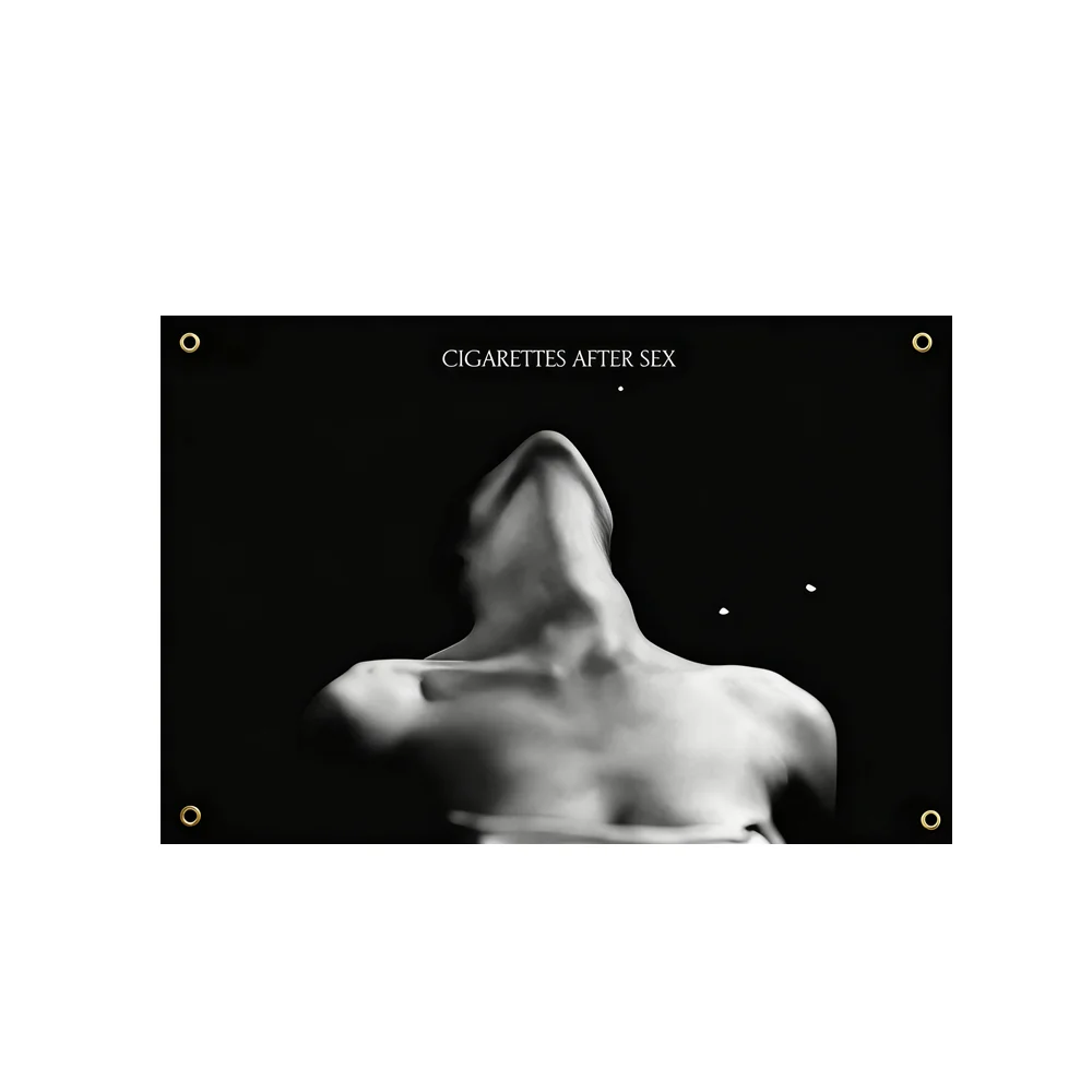 

Black Aesthetic Tapestry 3x5ft 2x3ft Music Album Cover Wall Flag for Room Decor Bedroom Banner Dorm Party Holiday Home Decor