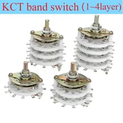 1PC  KCT 1-4 Deck Band Channel Rotary Switch Selector