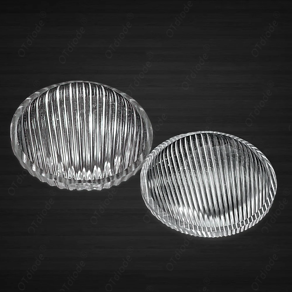 20-100pcs LED Lens 16mm 19.5mm 23mm 28mm 3W Convex PMMA Acrylic Flashlight Torch Focus Lenses Bead Smooth Frosted Stripe Surface
