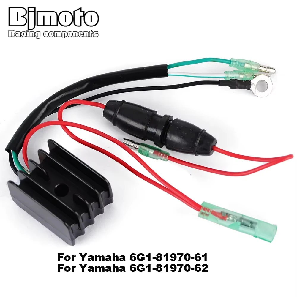 6G1-81970-61 Regulator Rectifier For Yamaha 6HP 8HP 20HP 25HP 30HP 40HP 50HP 60HP 70HP E60H F9.9C F13.5 F15A 6G1-81970-62