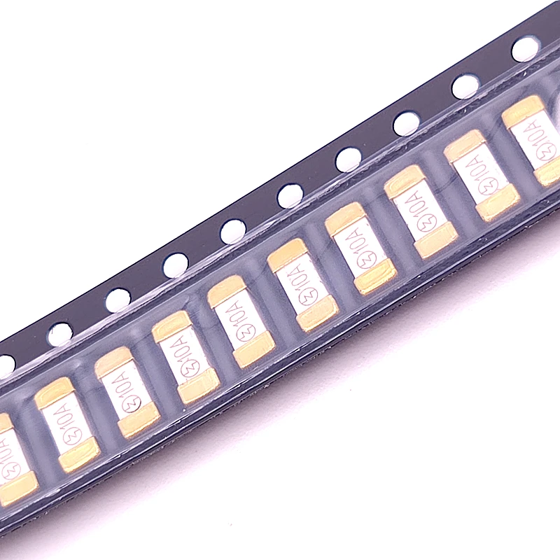 1808 SMD 표면 장착 퓨즈, BRD MNT 65 ~ 125VAC, 100 개 = 10 개 * 10 개, 0.5A, 1A, 2A, 3A, 5A, 6.3A, 10A, 12A, 15A, 20A, 10 개/VDC 2SMD