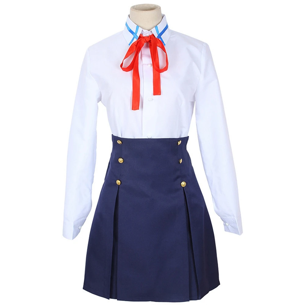 Unisex Anime Cos Yuuki Asuna Cosplay Costumes Outfit Halloween Christmas Uniform Suits