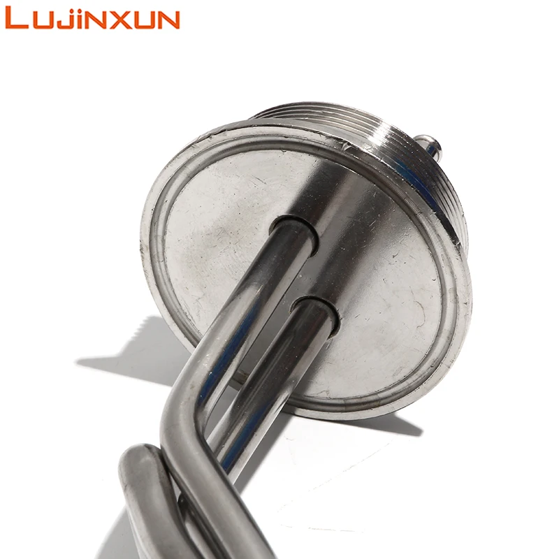 LUJINXUN 2 Inch (OD64) Tri-clamp Ripple Heating Element 240V 4500W Electric Water Heater Parts